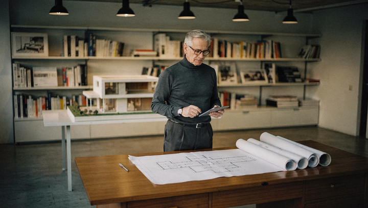 Szene aus dem Alltag — Architekten